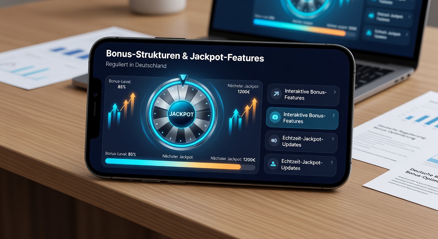 Detailansicht einer mobilen Live-Session mit aktiviertem Bonus-Jackpot-Feature